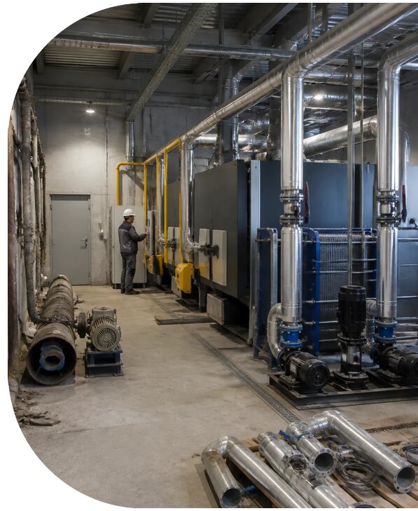 Реконструкция котельной в Киселёвске от 154215 р. | АПаруса-Кис
