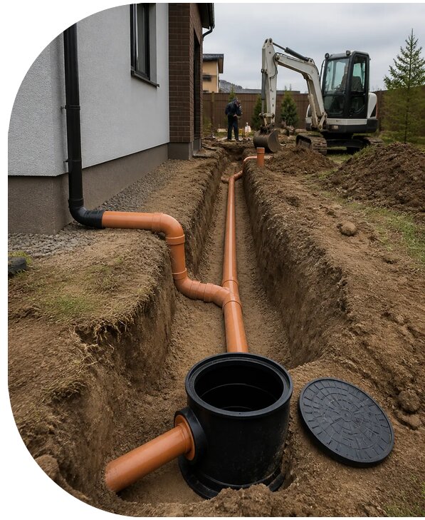 Монтаж наружной канализации в Киселёвске от 2570 р. | АПаруса-Кис